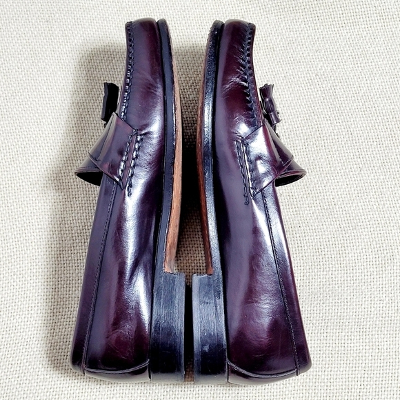 Dexter Vintage Leather Penny Loafer Pinch Tassel Men's (10.5M) Made in USA. - Picture 8 of 11